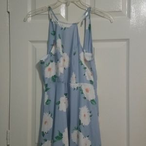 Flower maxi dress